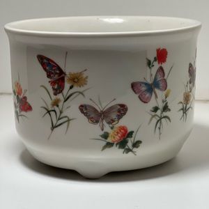Takahashi Butterfly Ceramic Planter